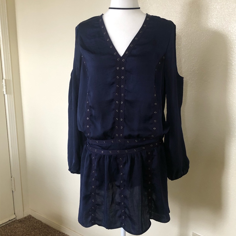 Cold shoulder dress